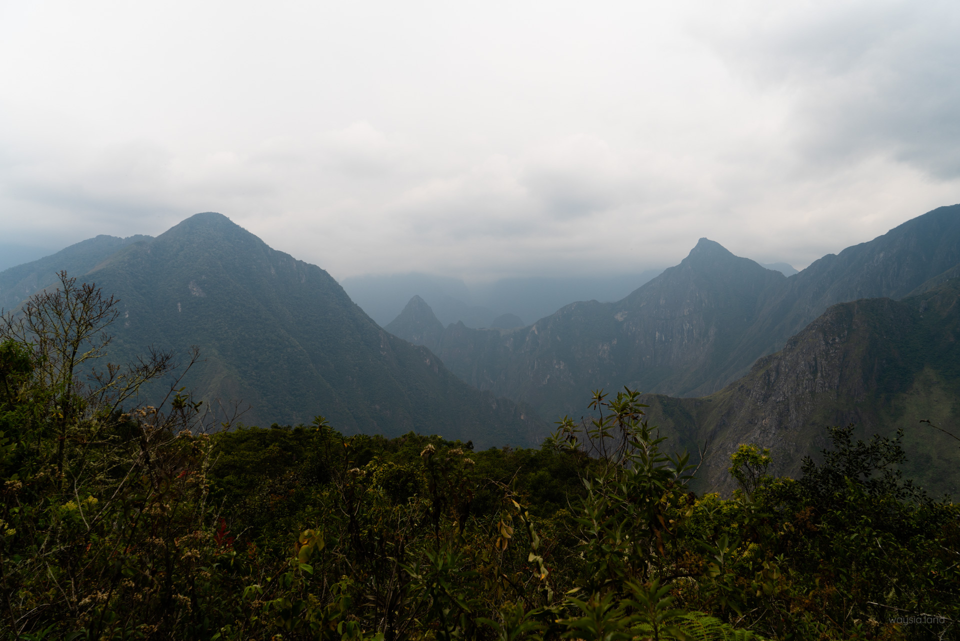 View of Machu Picchu from Llactapata on the Salkantay Trek