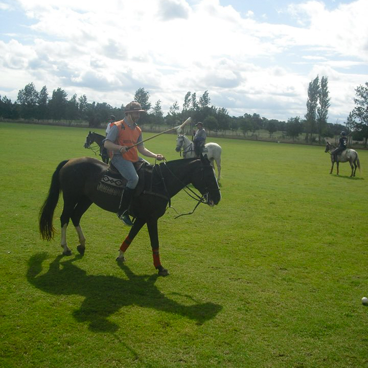 Me (#5) in the background. Photo credits: Argentina Polo Day