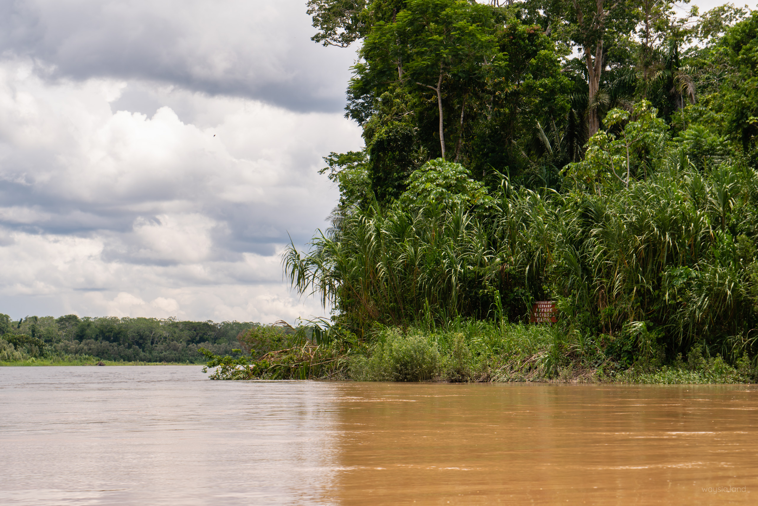 The border of Manu Reserve Zone