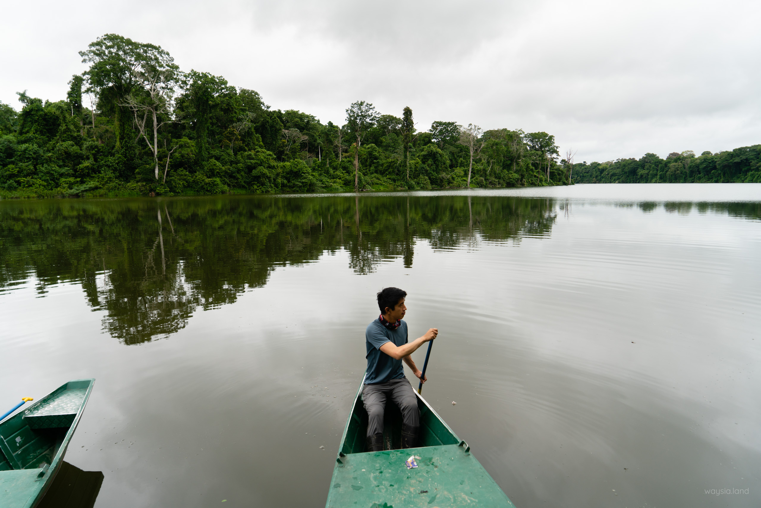 Paddling in the Salvador Oxbow Lake