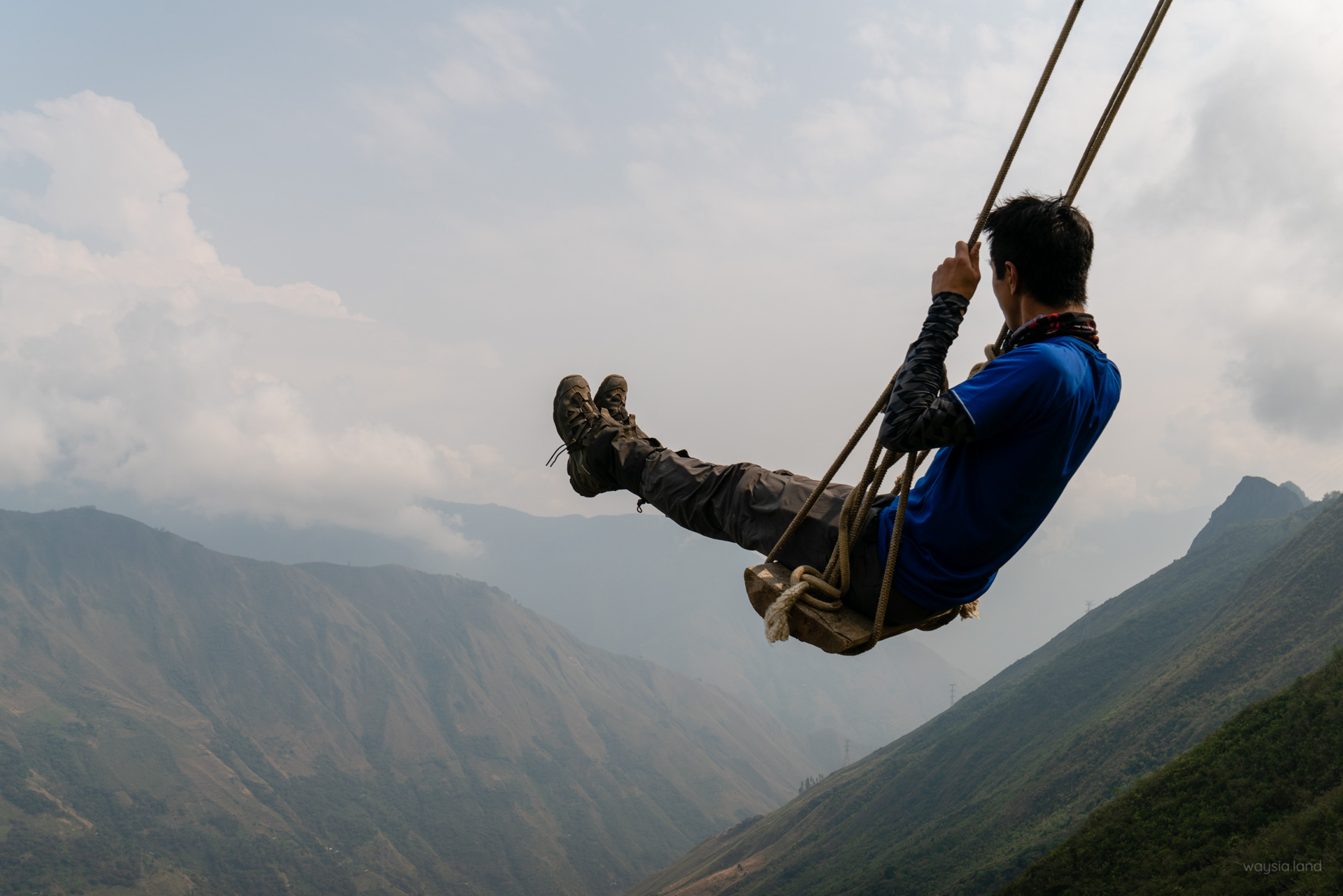 Salkantay's version of the swing at the end of the world.