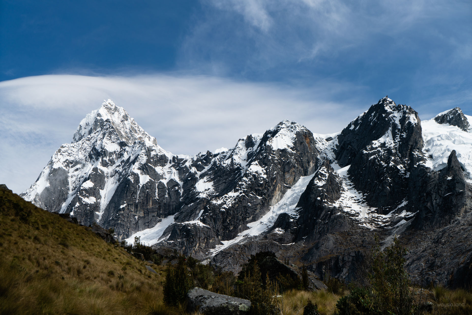 Snow-capped peaks