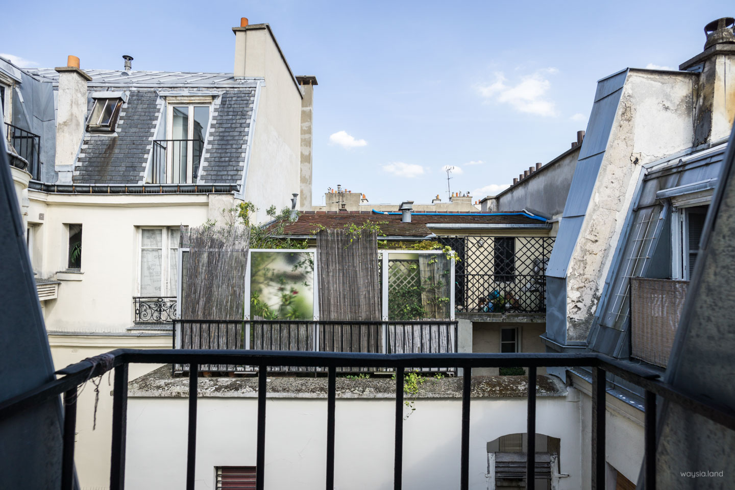 Staying in an Airbnb - Paris, France